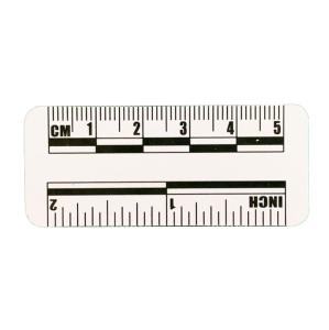 China P135 5cm white magnetic photographic evidence scale factory