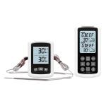 433mhz Dual Probes Digital Food Thermometer With Meat Doness Preset