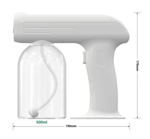 China Lithium Battery Powered Nano Disinfectant Spray For 1-2m Spray Distance factory