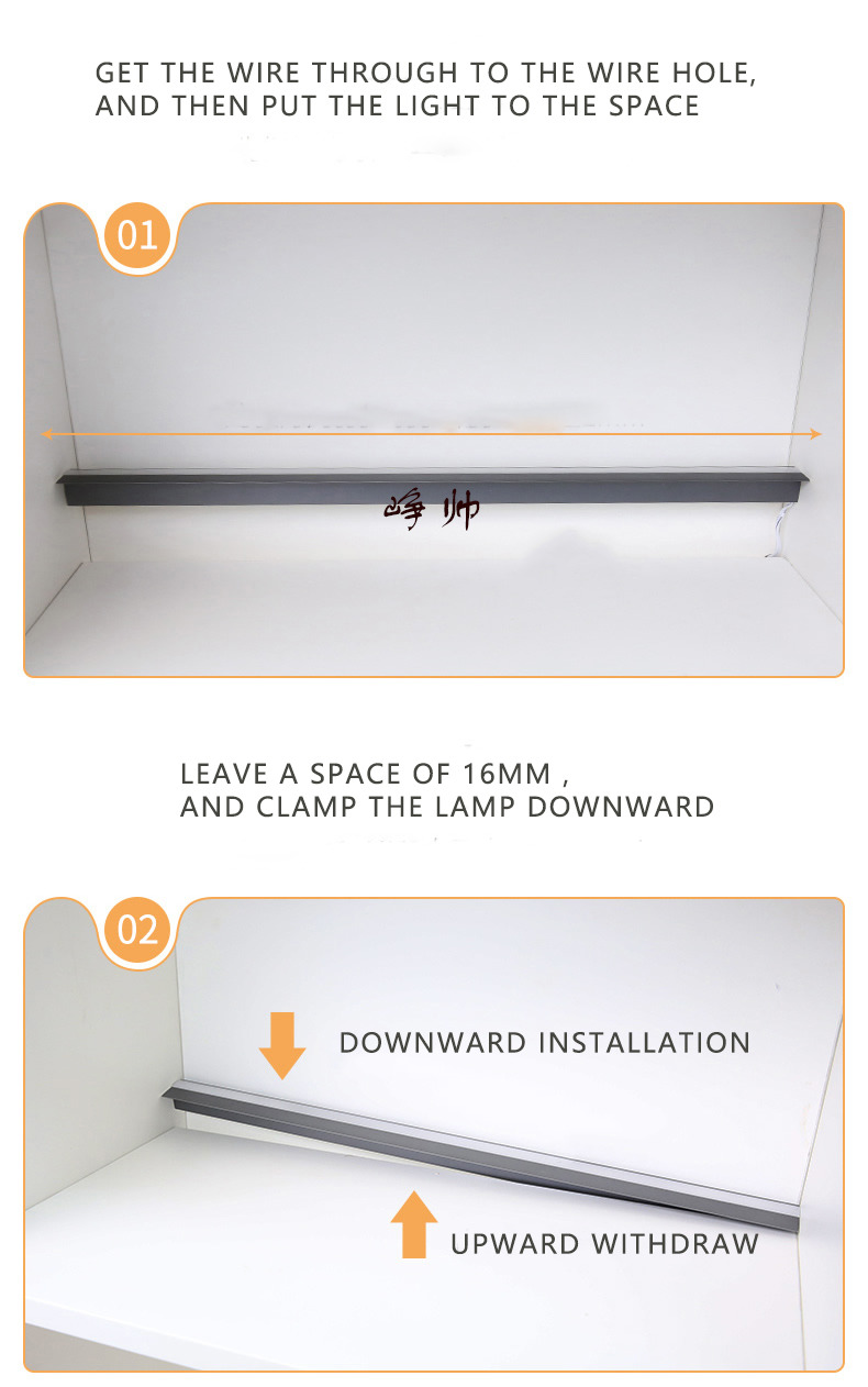 3500K Warm White Aluminum Recessed LED Cabinet Light For Showcase