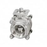 Three-piece ball valve high platform 304 stainless steel 3PC wire welded 1 "2"