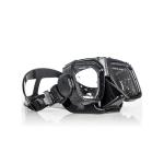 Scratch Resistant Black Diving Snorkel Mask Watertight OEM Acceptable