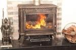 Indoor Or Outdoor Cast Iron Garden Chimney Powder Coated Finishing