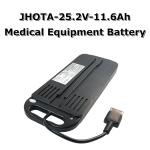 Customized Medical Equipment Battery 25.2V 11.6Ah for Long Working Life and