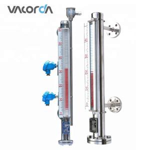 China IP65 Side Mounted Magnetic Gas Level Indicator With 4-20mA factory