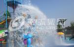 Water House Aqua Park Games Platform 21*18*9m With Water Slide For Family Fun