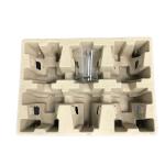 Biodegradable Eco Tray Packaging Waterproof Oilproof For Bottle Dry Press