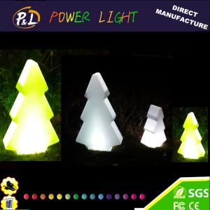 China Christmas Decoration Plastic Color Changing Illumianted LED Christmas Tree factory