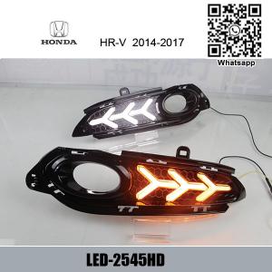 China Honda HRV 2014-2017 DRL LED Daytime driving turn signal Fog Lights factory
