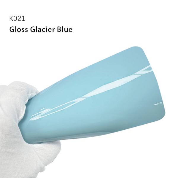 K021 Gloss Glacier Blue TPU Car Colored Ppf Wrap Vinyl Auto Wrap