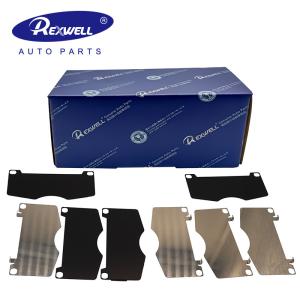 China REXWELL OEM 04945-60080 Auto Front Disc Brake Pads Steel Anti Squeal Shim Kit For TOYOTA LAND CRUISER PRADO LEXUS LX570 UZJ200 factory