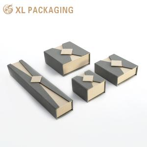 China Manufacturer Custom Logo New Jewelry Paper Box Ring Necklace Gift Luxury Jewelry Packaging factory