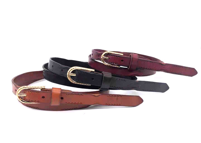 ODM Adjustable 1.8cm Women's Fashion Leather Belts
