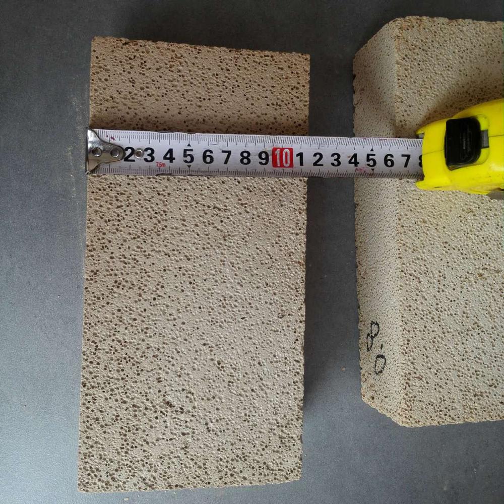 Insulation High Alumina Poly Brick with 0.8 Bulk Density and Common Refractoriness
