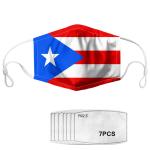 National Flag Unisex Anti Pollution Printed Face Mask
