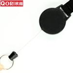 Deyi Badge Reel Heavy Duty Badge Reel Retractable Keychain Carabiner Badge Clip
