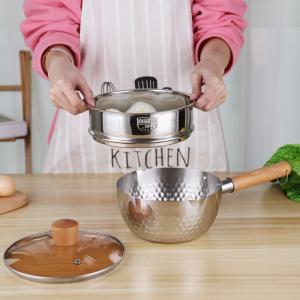 China Multi Cooking Steam Pot 2 Tiers Stainless Steel 304 Long Service Life factory