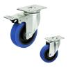 Buy cheap 80kg Capacity 3 Inch Swivel Caster Wheels , TPR Quiet Caster Wheels from wholesalers