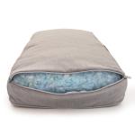 Orthopedic Foam Linen Polyester Washable Dog Bed Super Thick