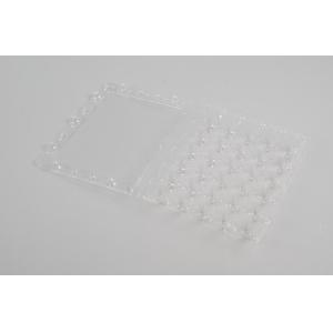 China Transparent Egg Packing Box , Plastic Material Disposable Food Containers factory
