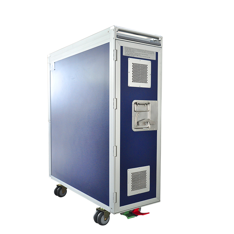 Four Wheel 810x301x1030mm Atlas Aircraft Meal Cart