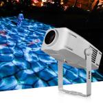 100W Outdoor Waterproof LED Projector Water Wave Blue Dynamic Ripple Stage