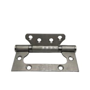 China Butterfly Stainless Steel Hinge For Non Mortise Door 4 Inch Opening Angle 0-180 Degree factory