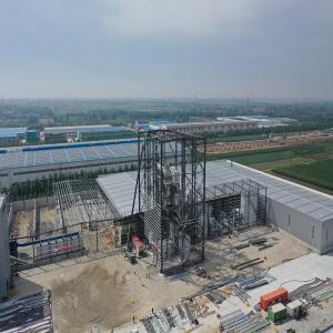 Custom Prefabricated Steel Structure Warehouse Q355B Material
