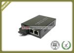 10/100M Fiber Optic Media Converter Single Mode With External Power Supply
