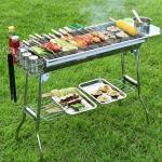 High Pressure Protection Device Stainless Steel BBQ Grill for Outdoor Entertaini
