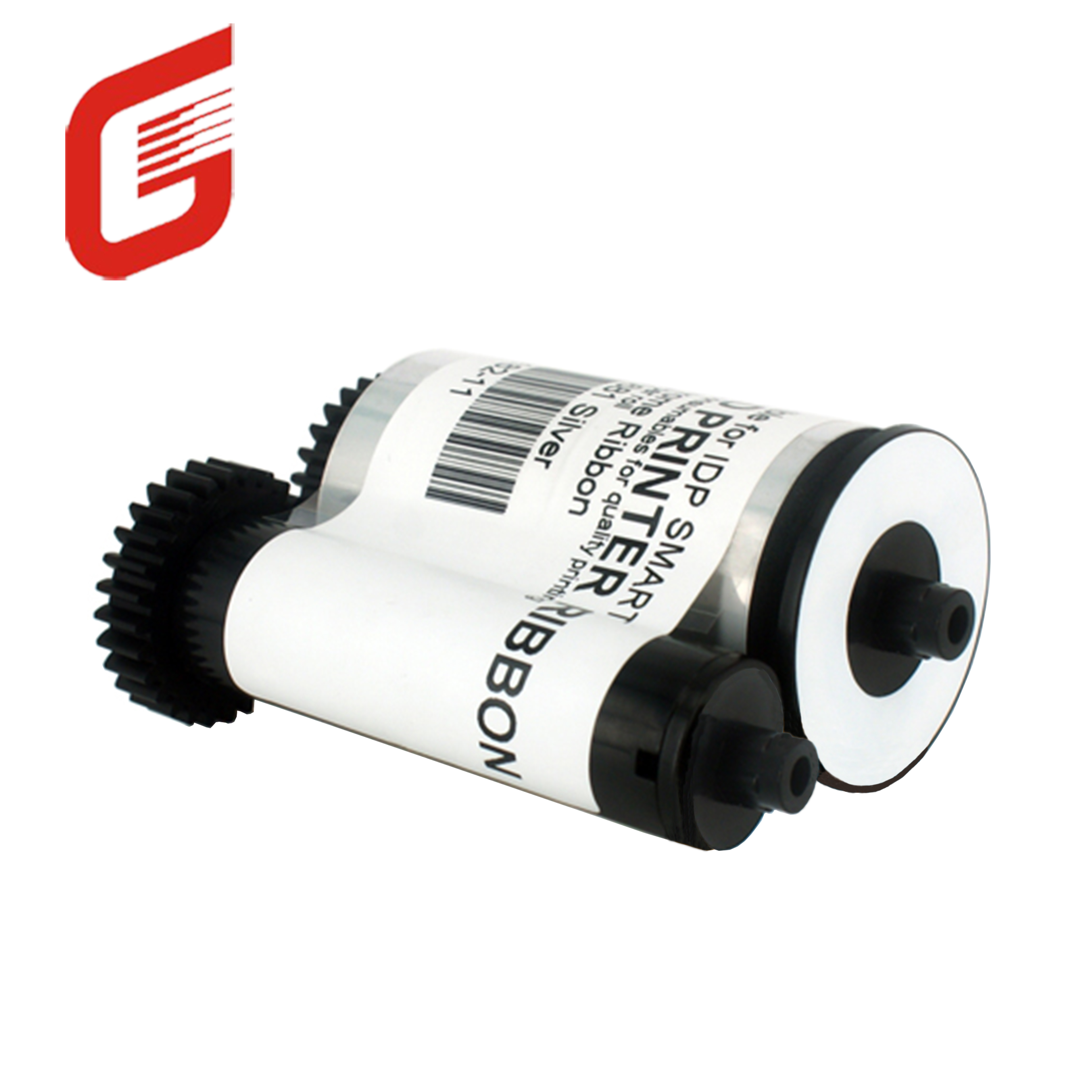 IDP Smart 650681 Metallic Silver Ribbon 1200 Prints Compatible for Smart 30S 50S 50D 50L Printer