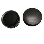 Empty 5g 10g 15g 30g 50g 60g 100g Round Black Aluminum Jar for Facial Cleaning