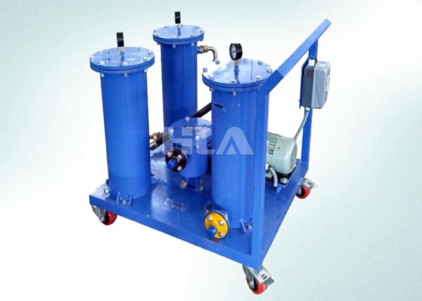 Three Stages Vacuum Industrial Oil Purification Machine For Lube Oil Insulating
