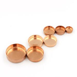 China Hot sales Customized Thread Copper Pipe End Caps Brass Plumbing Pipe Fitting ANSI B16.5 90/10 70/30 factory