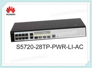 China S5720S-12TP-PWR-LI-AC Huawei Switch 8 X 10/100/1000 PoE+Pports 2 Gig SFP 124W PoE AC 110/220V factory