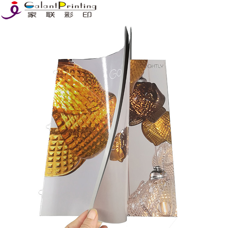 Building Saddle Stitch Catalog Paper Printing Services Logo Custom