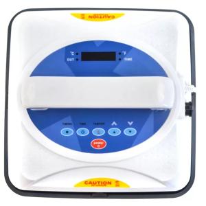 China DIY Portable Flat Heat Press Machine For Printing Sublimation Flat Blanks factory