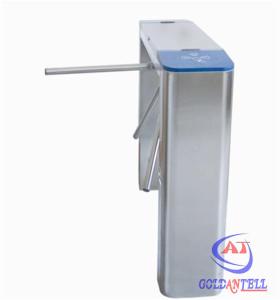 China Intelligent 3 Arms Stainless Steel Tripod Turnstile Gate For Traffic / Office Building factory