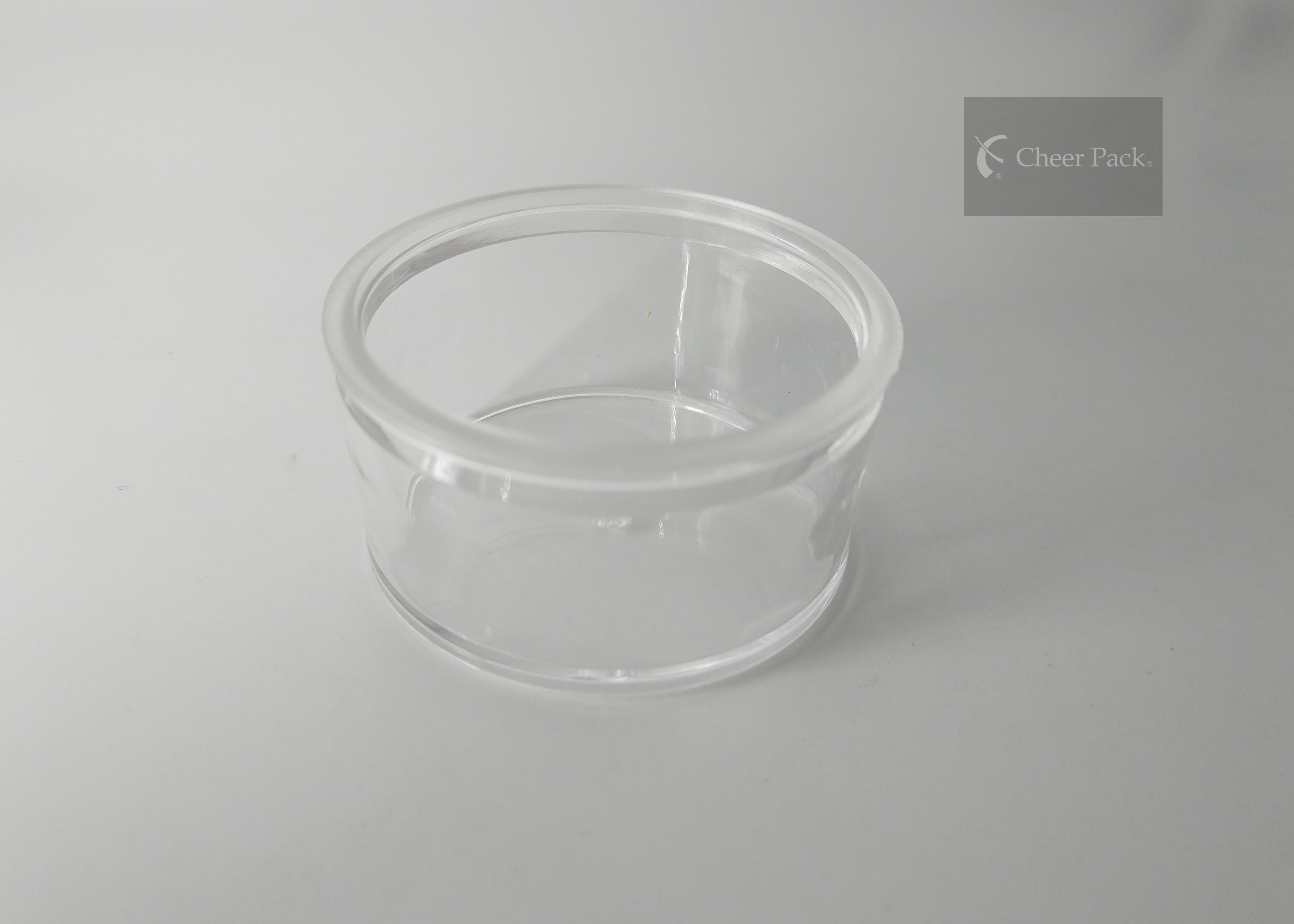 35 Gram 100% Acrylic Small Plastic Containers For Apple Jam Packing