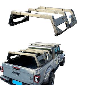 China Universial Silver Color Bed Rack System Fixed by T-bolt Roof Mount Silver Color Toyota factory