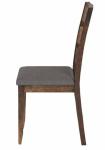 Gear Rustic Modern Wooden Dining Room Chairs Farmhouse Elm Wood Rattan Dining
