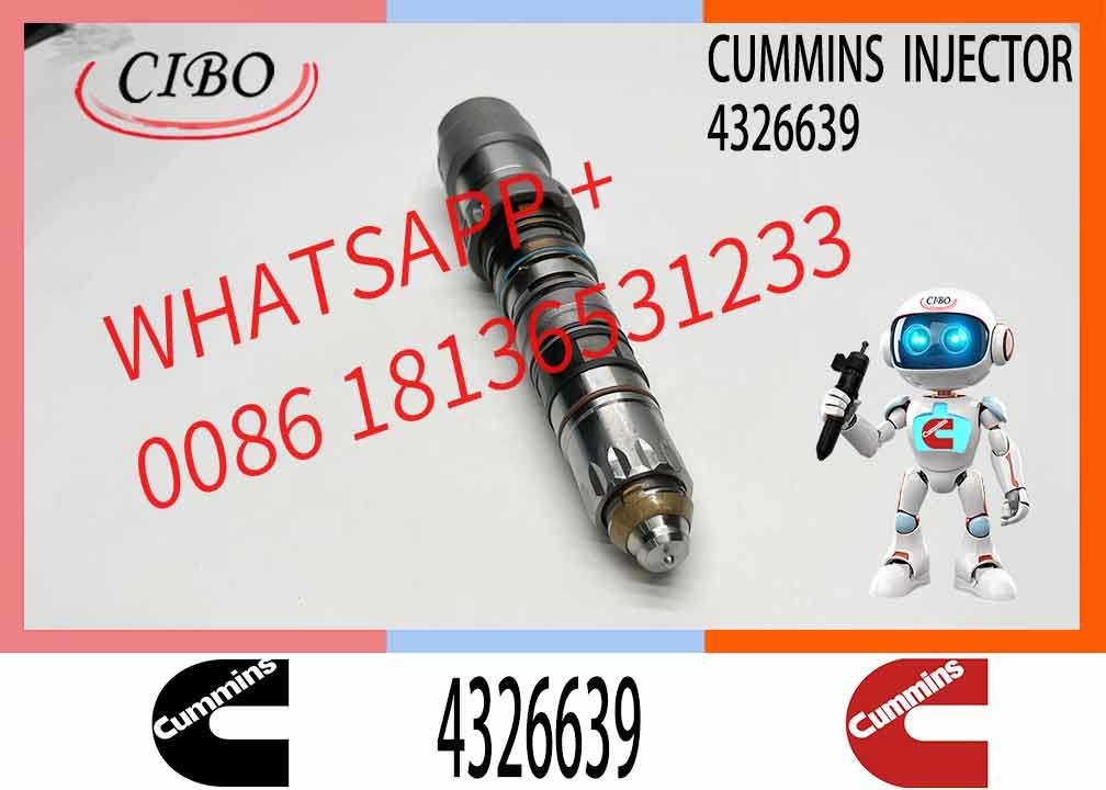 Cummins Neutral Machinery Engine Parts Truck Diesel Engine Parts For Cummins K78 Engine Fuel Injector 4954801 4326639