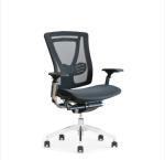 Black PA66 Fiber Frame Mesh Conference Chair 60MM PU Castor