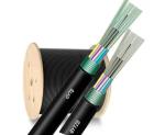 Outdoor Armored Fiber Optic Cable GYTZS Flame Resistance Jacket LSZH Outer