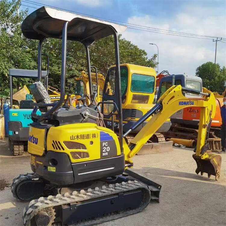 2020 Komatsu PC20MR Mini Hydraulic Excavator with Front Blade and Cummins Engine