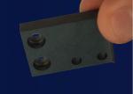 Customized Black Alumina Machinable Ceramic Block Porcelain Connectors Polishing