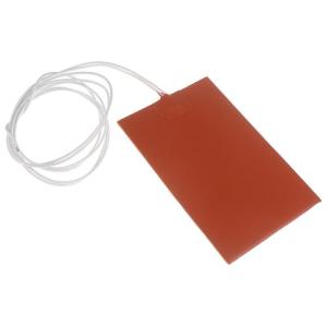 China 3-600 Volt Silicone Rubber Heating Blanket 1.5mm Moisture Resistant factory