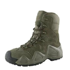 China High Top Tactical Boots Waterproof Hiking Botas Comfortable Desert Boots factory