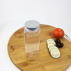 China Square PLA Water Bottles 0.5L Beverages Water Juice Leakproof factory