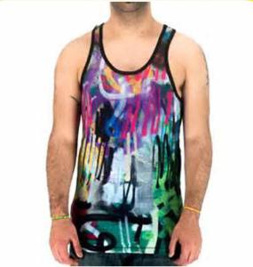 China New Style Fashion Dry Fit Polyester Sublimation Shirts Sleeveless Tank Tops factory
